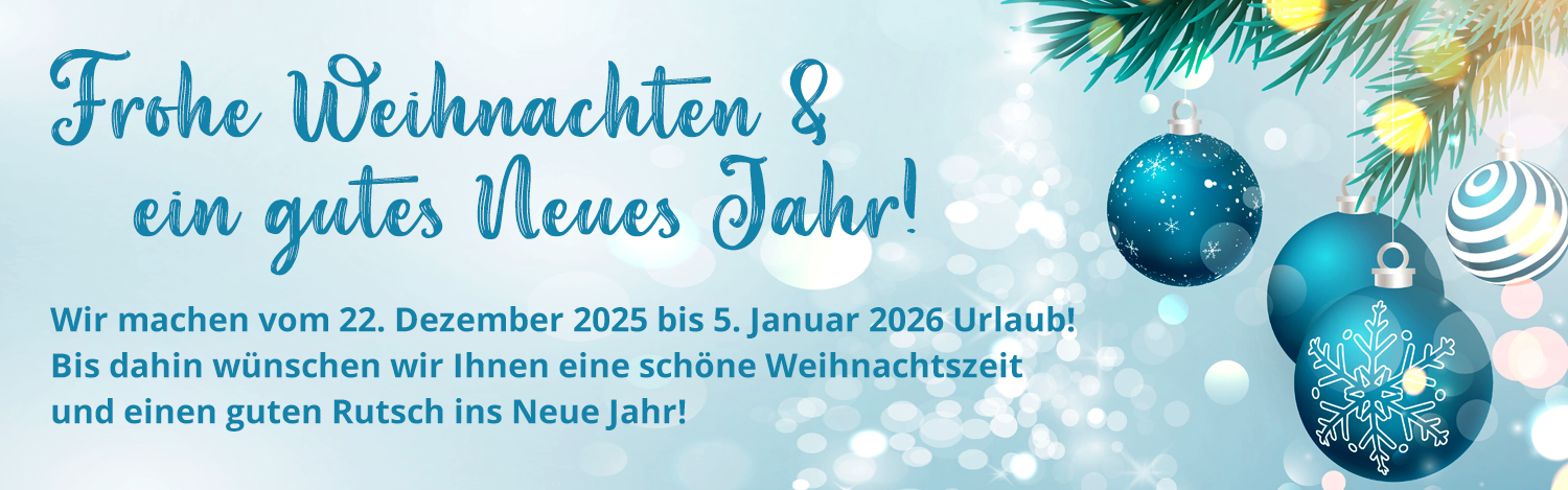 Burkholz Orthopaedie Urlaubsinfo vom 22.12.25 bis 05.01.26 geschlossen